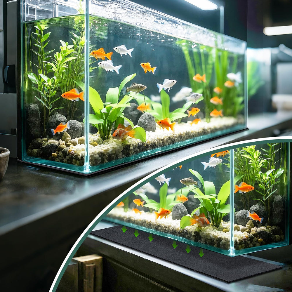 Protege suelos y mesas con la base Wibeelee para acuario.