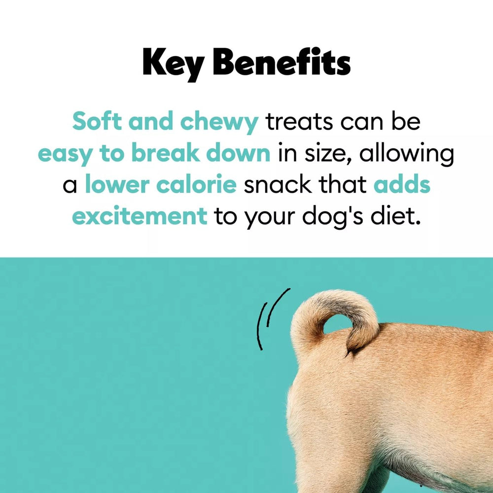Wiggles & Wags Twists conserva a temperatura ambiente para comodidad.