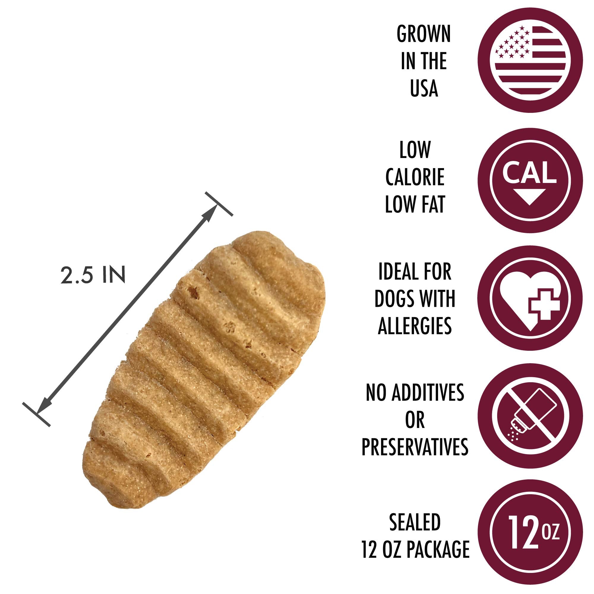 Perfil nutricional: pollo, patata dulce y vitaminas para perros