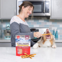 Wild Eats palitos de colágeno para perros, digestibilidad del 99% gracias al proceso hidrolizado