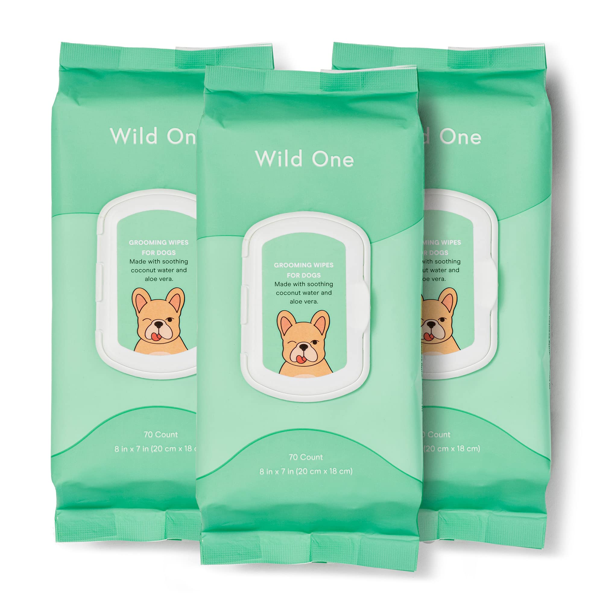Wild One: toallitas para perro de eucalipto para limpieza entre baños.