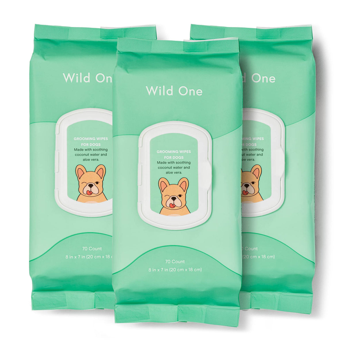 Wild One: toallitas para perro de eucalipto para limpieza entre baños.