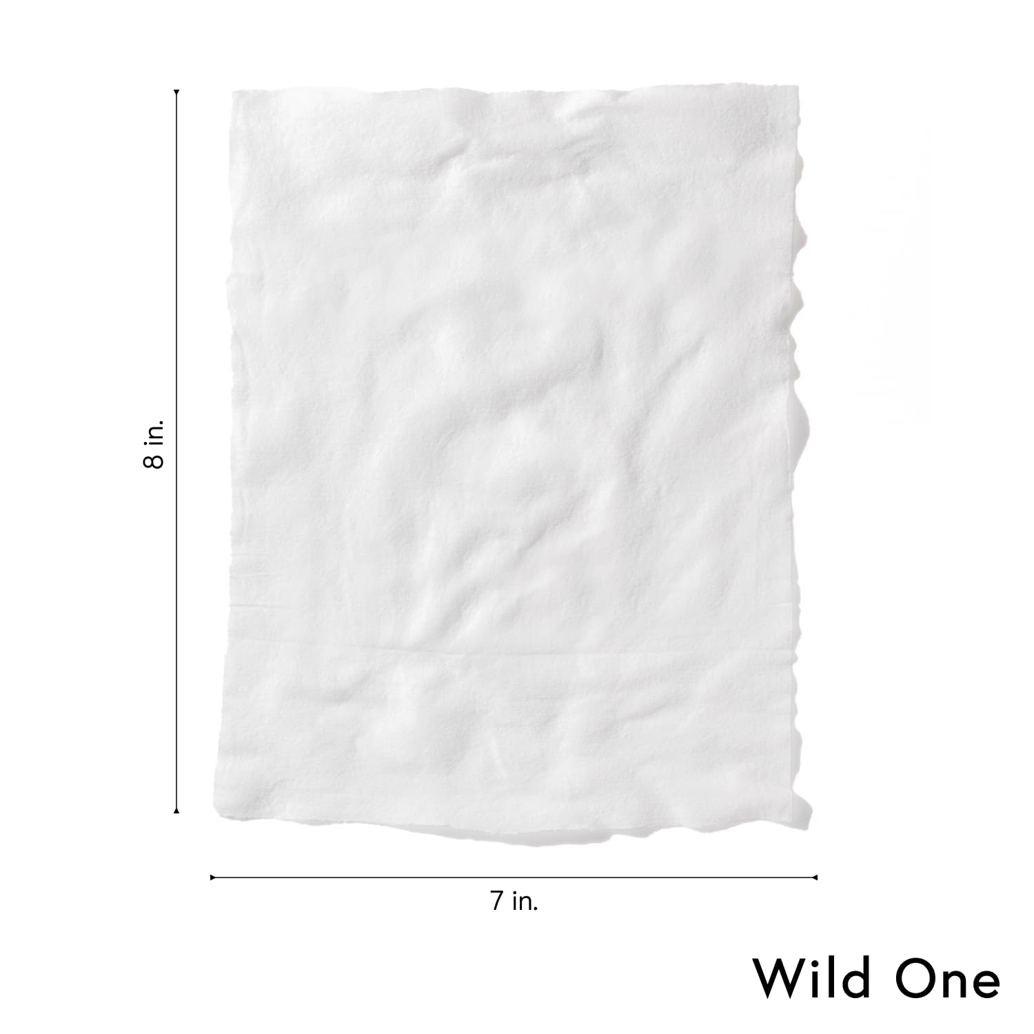 Wild One: paquete de 70 toallitas, conveniente para casa.
