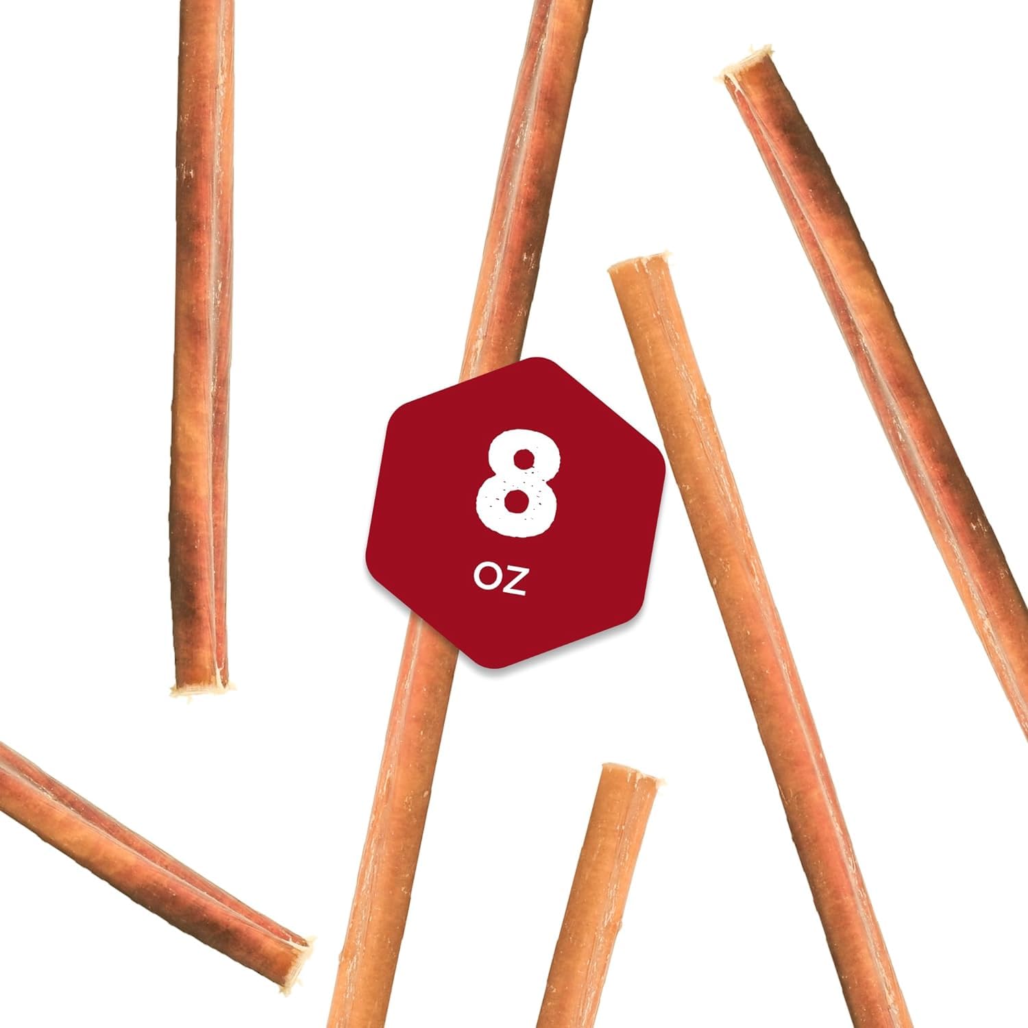 Wild Wolf Angus Bully Sticks hecho en EE. UU. con carne Angus de libre pastoreo