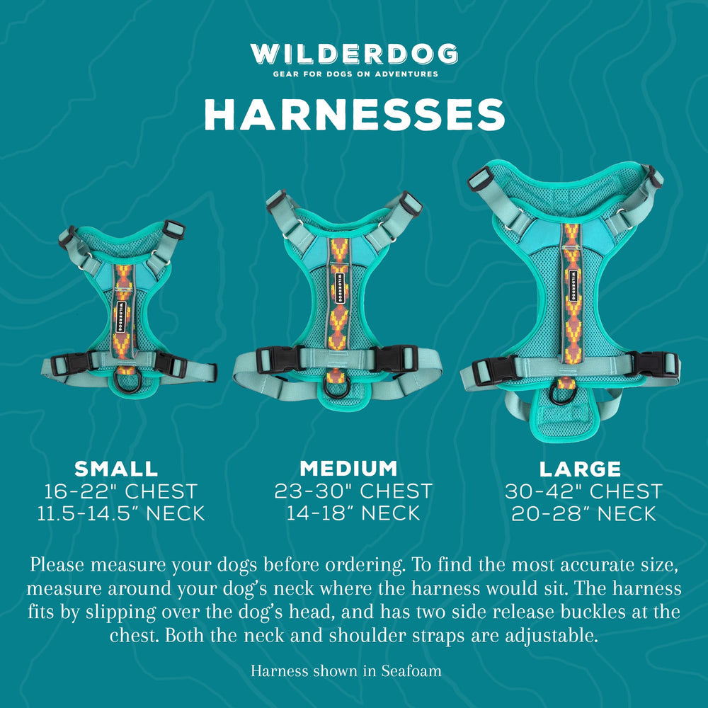 Arnés Wilderdog con dos anillos para mayor versatilidad.