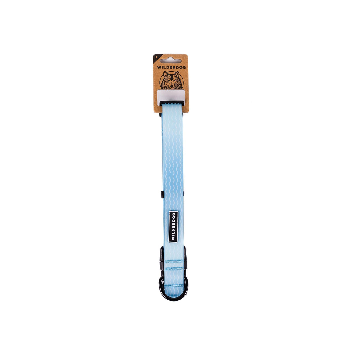 Collar Wilderdog impermeable con recubrimiento de goma para aventuras al aire libre.
