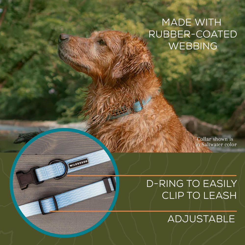 Collar Wilderdog de talla grande para cuellos de 17-24 pulgadas.