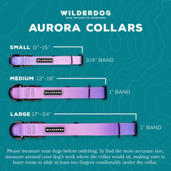 Collar Wilderdog para aventuras al exterior, ideal ante clima extremo.