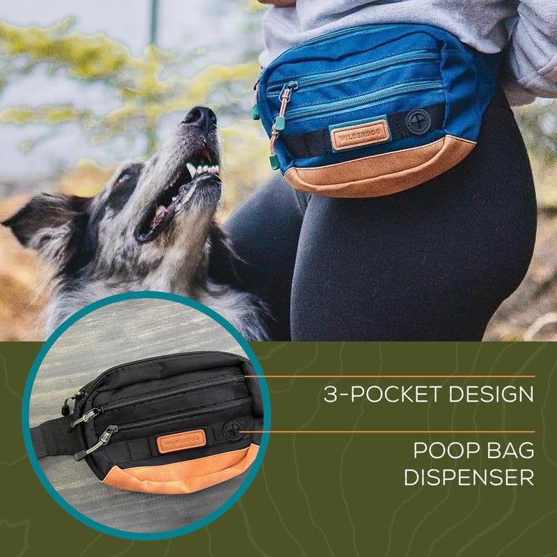 Wilderdog riñonera utilidad para paseos diarios con perro