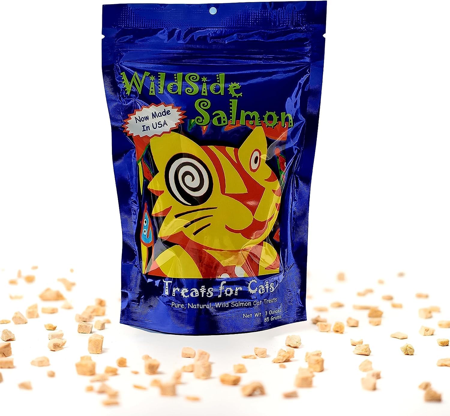 WildSideSalmon omega-3 y omega-6 para pelaje brillante y piel sana