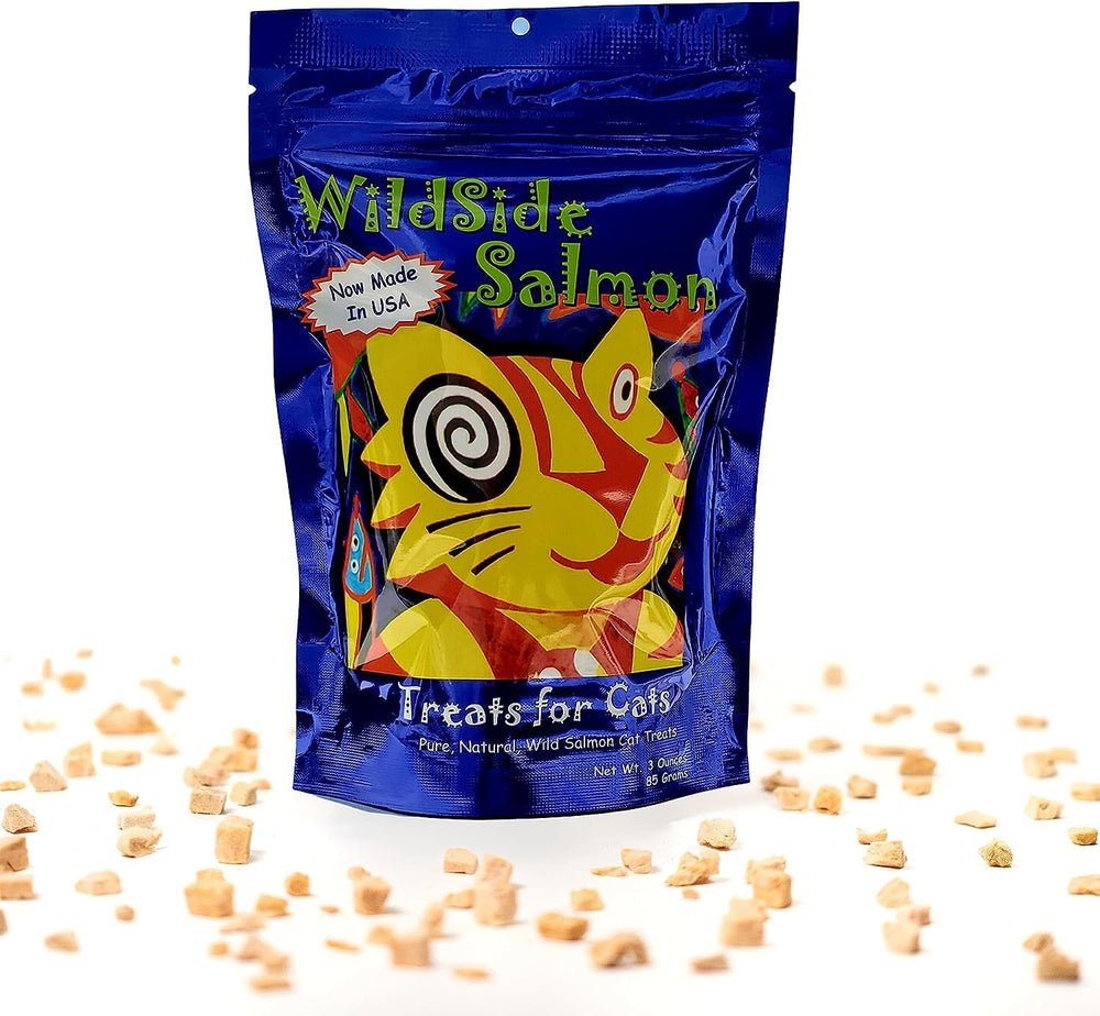 WildSideSalmon omega-3 y omega-6 para pelaje brillante y piel sana