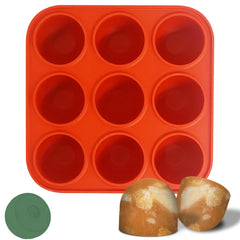 Wilewir molde silicona para perros con 9 cavidades para premios caseros.