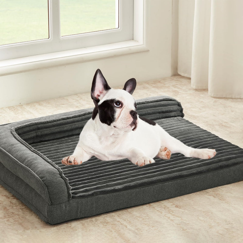 Cama ortopédica WINDRACING con espuma huevo para mayor comodidad.