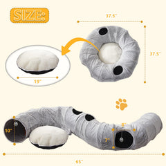 Windracing Cojín circular lavable ofrece comodidad higiénica para tu mascota