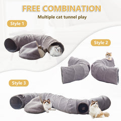 WindRacing tunel-gato-ensamblaje-flexible permite varias configuraciones.