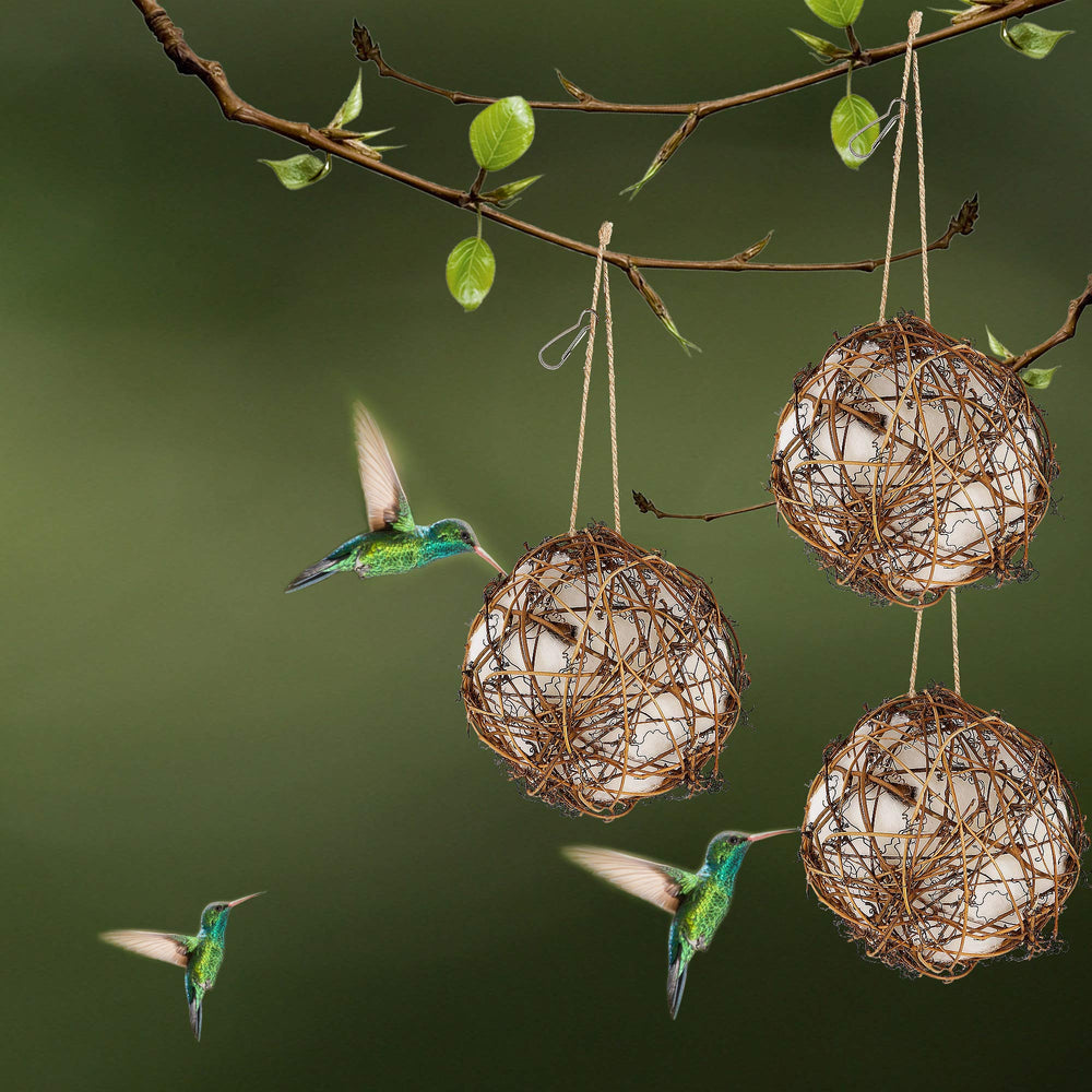 Winemana nido globo para uso en jardin, balcon y oficina.