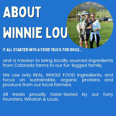 Winnie Lou Ingrediente único: hígado de bisonte, snack natural para gatos