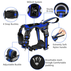 WINSEE arnés sin tirones con enganche frontal para control suave