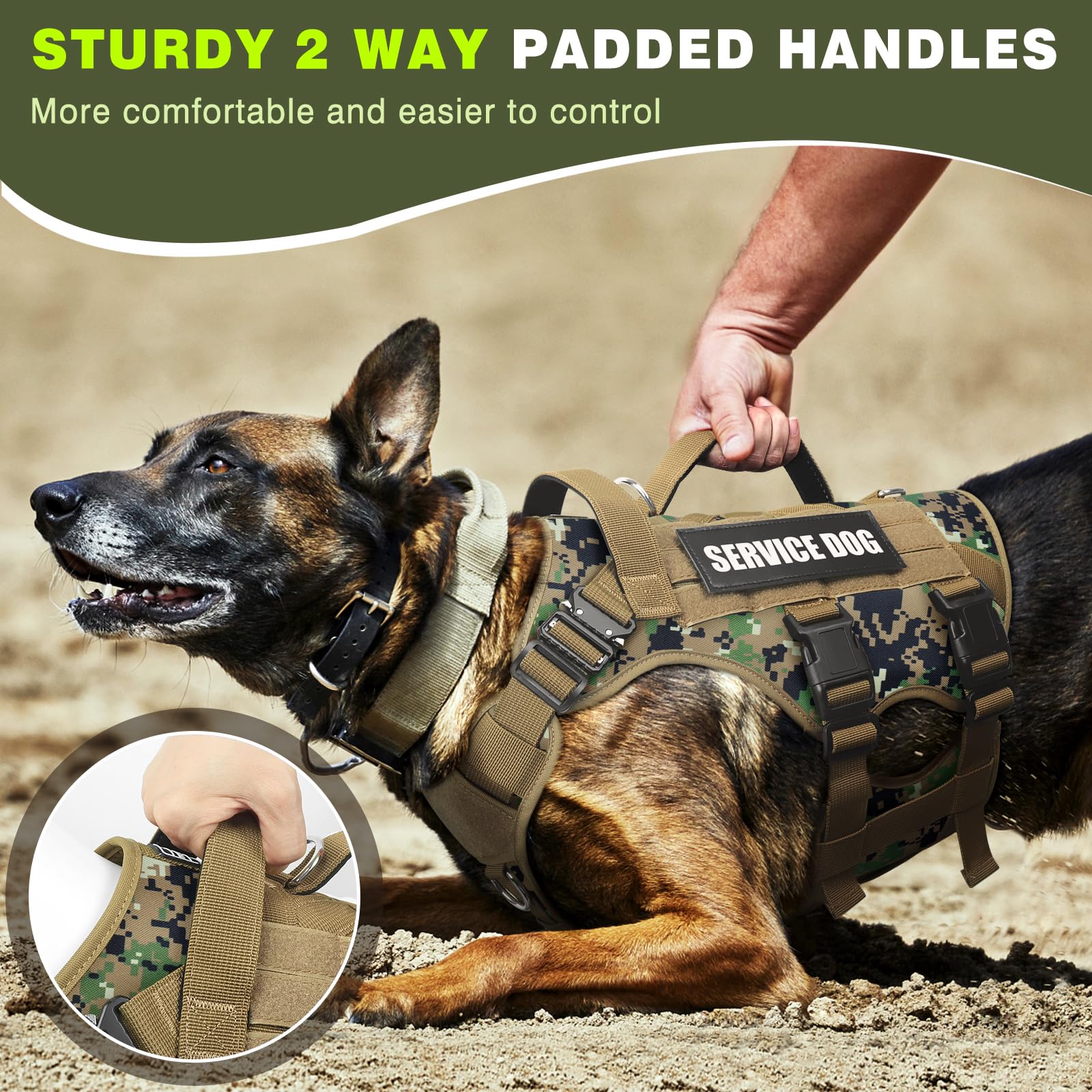 WINSEE parches para perros, 10 piezas para personalizar.
