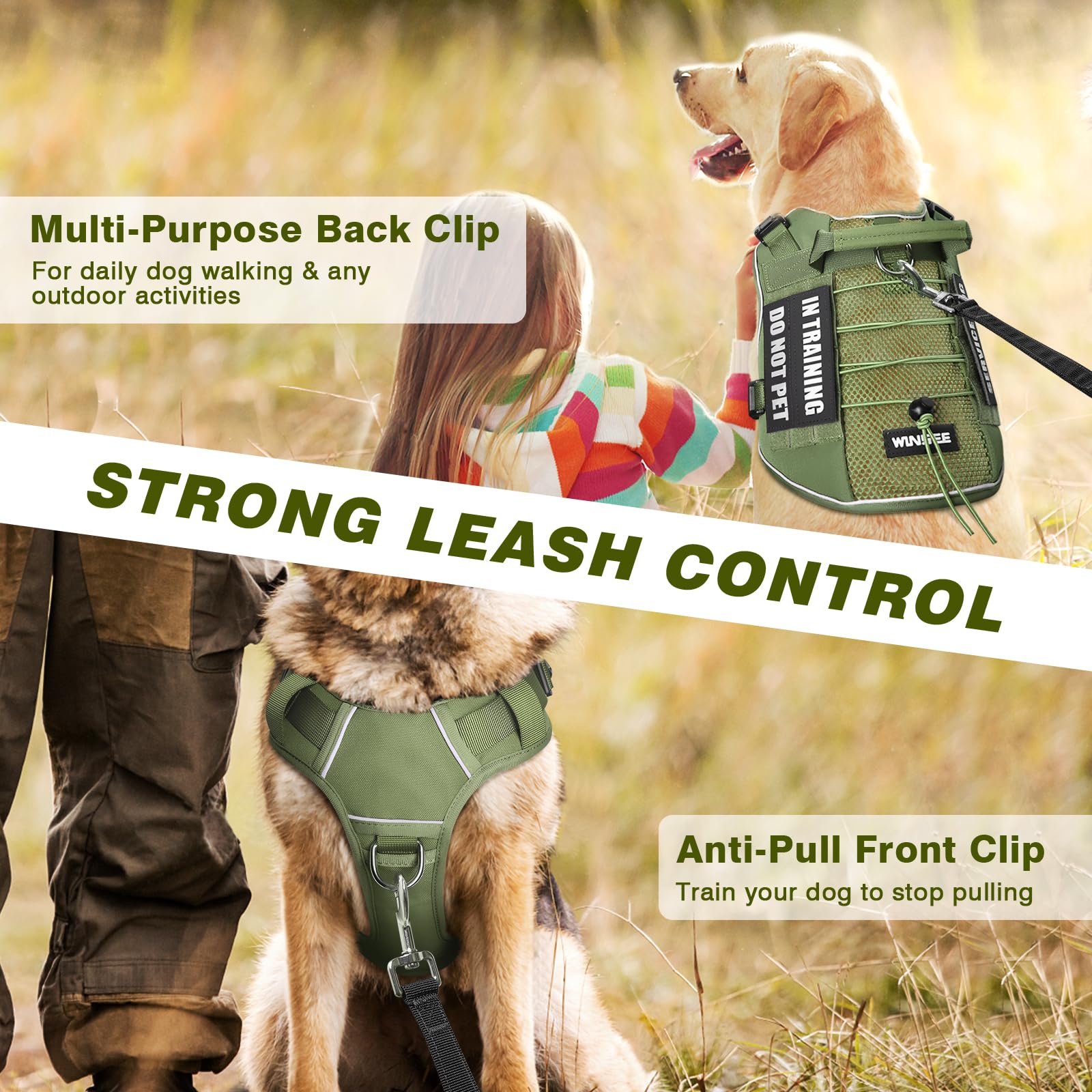 Sistema Molle doble lateral WINSEE para accesorios.