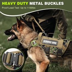 WINSEE sistema MOLLE de dos lados con bolsillos para accesorios.