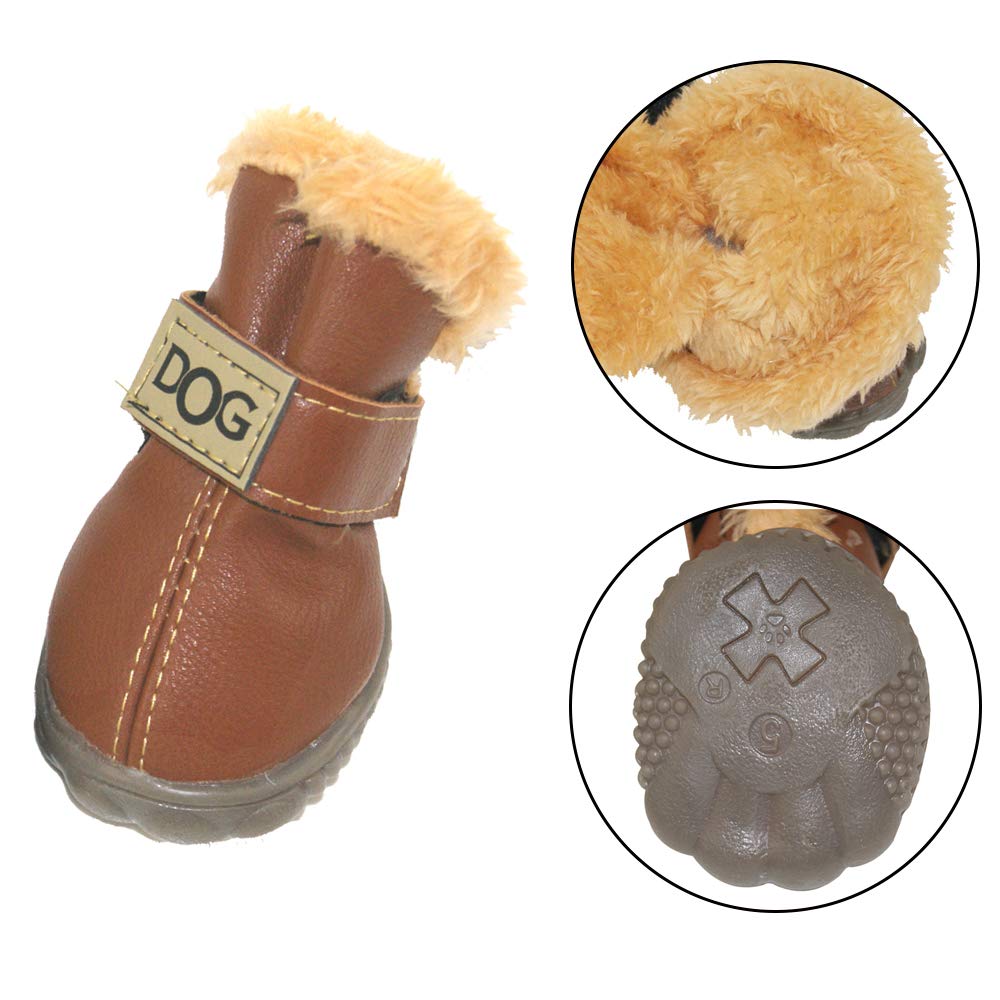 Protección Winsoon contra hielo y superficies ásperas con suela antideslizante.