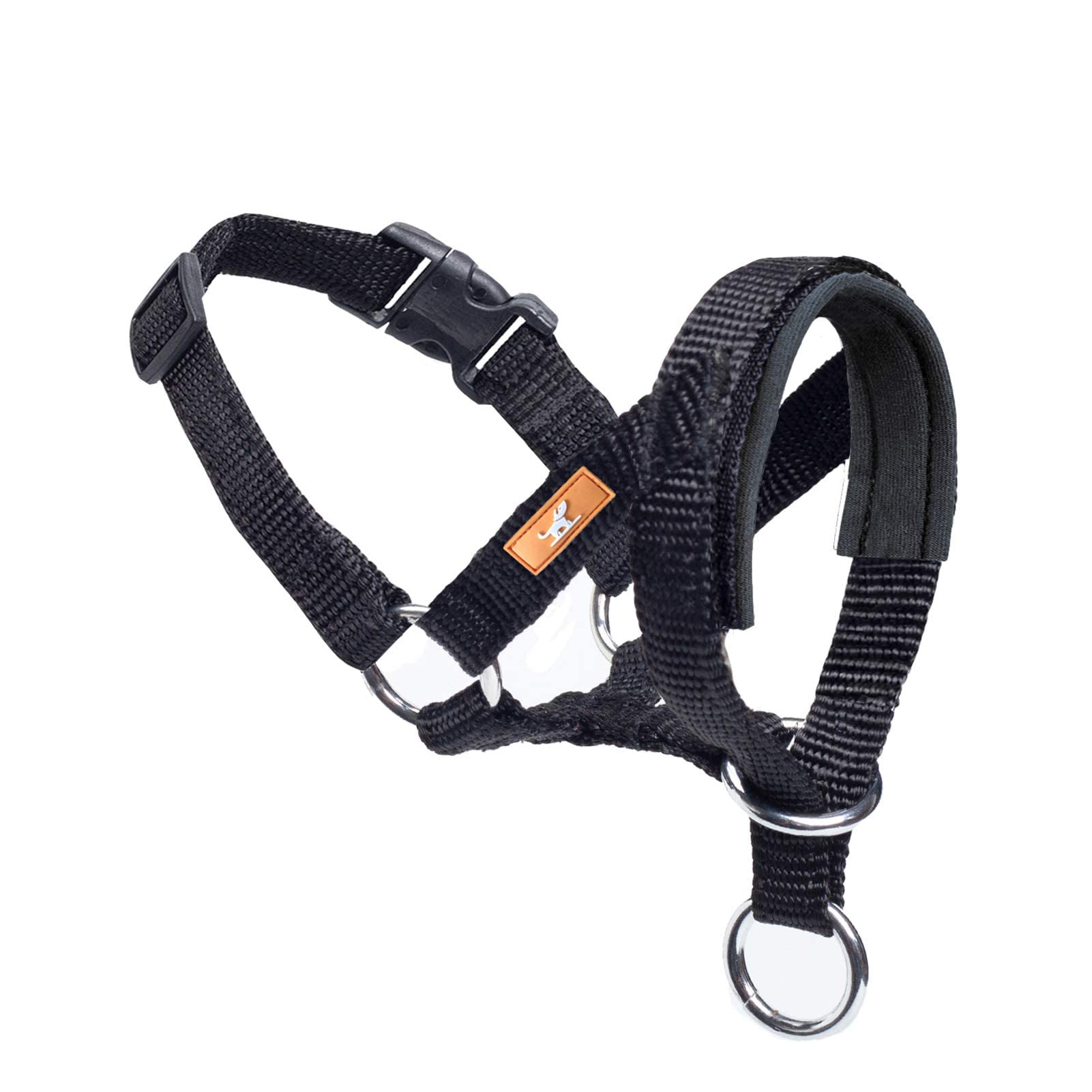 Wintchuk collar de cabeza completo negro para paseos cómodos.