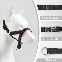 Wintchuk collar de cabeza con nariz acolchada para confort.