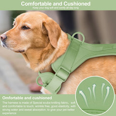 Wisedog arnés ajuste cuello y pecho para mejor ajuste
