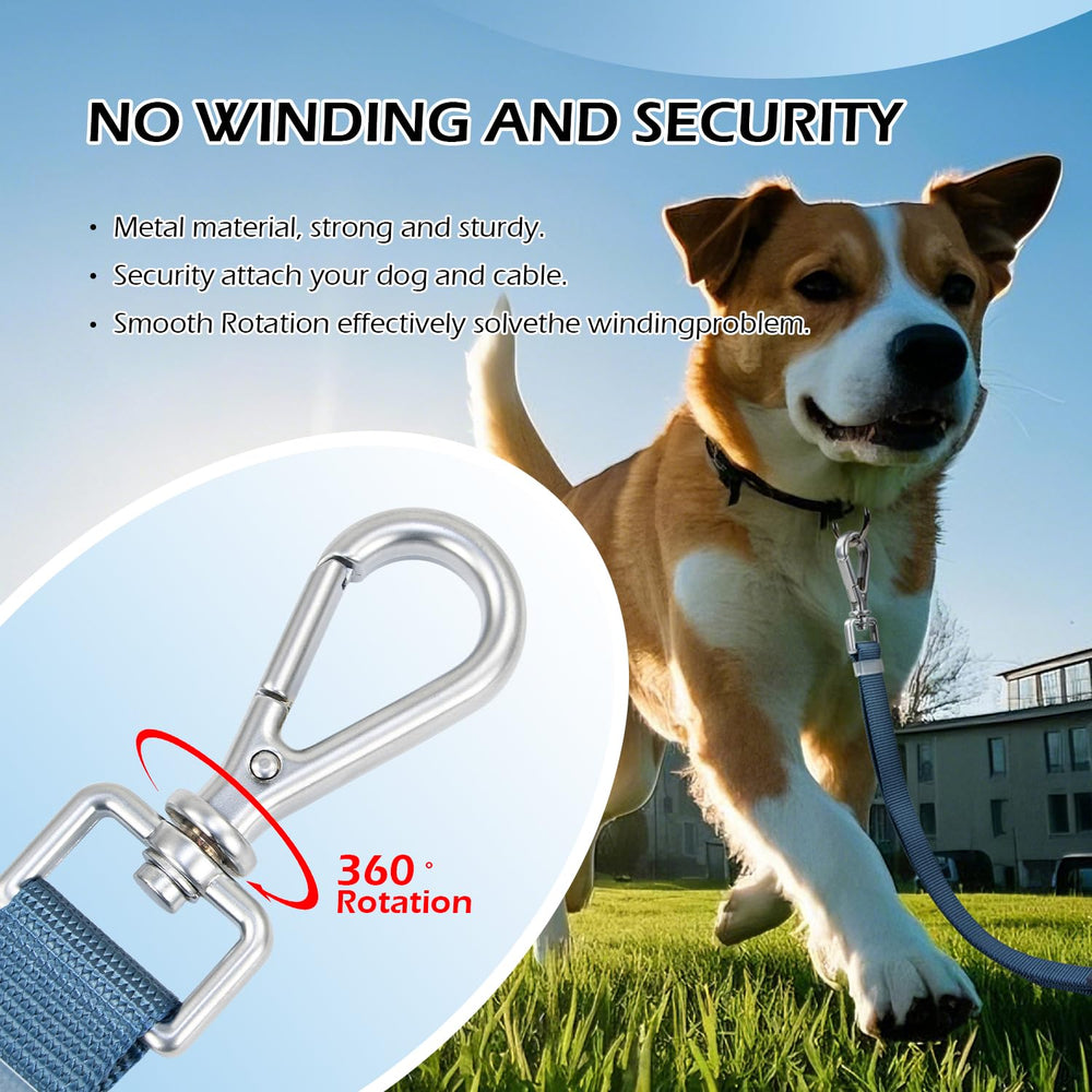 Wisedog bucle 360 grados, evita enredos y mejora control.