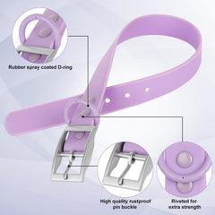 Funda para AirTag incluida en el collar Wisedog para rastreo.
