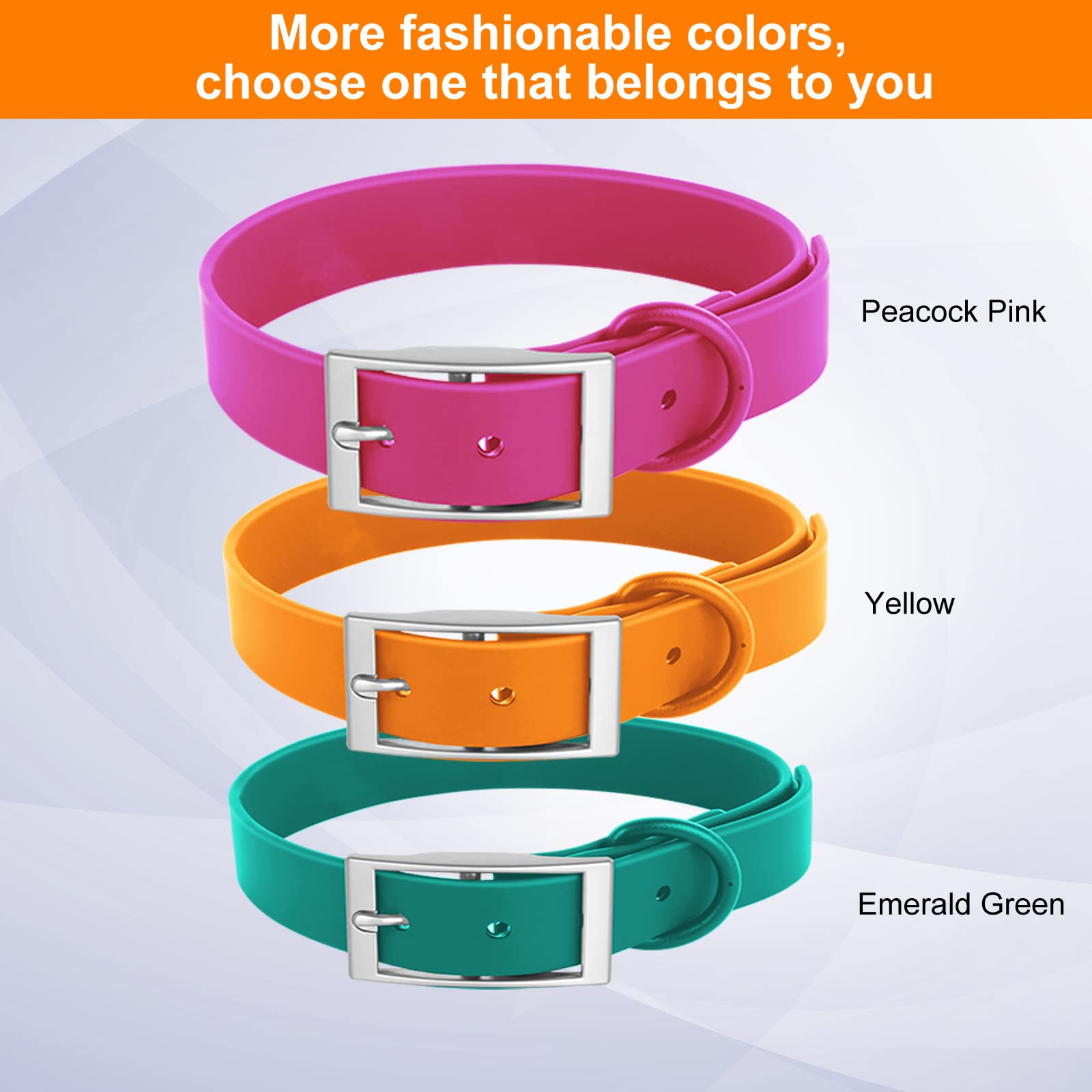 Collar Wisedog color rosa violeta para apariencia elegante