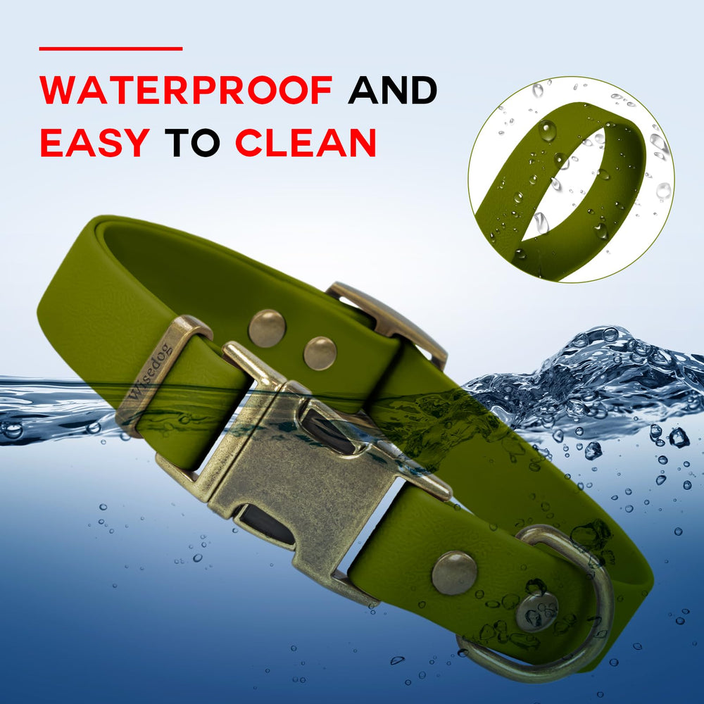 Wisedog collar resistente al agua para aventuras al aire libre