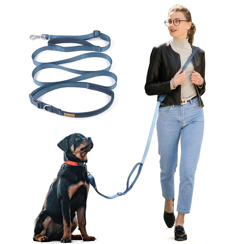 Wisedog correa manos libres 16ft, ideal para caminar sin usar las manos.