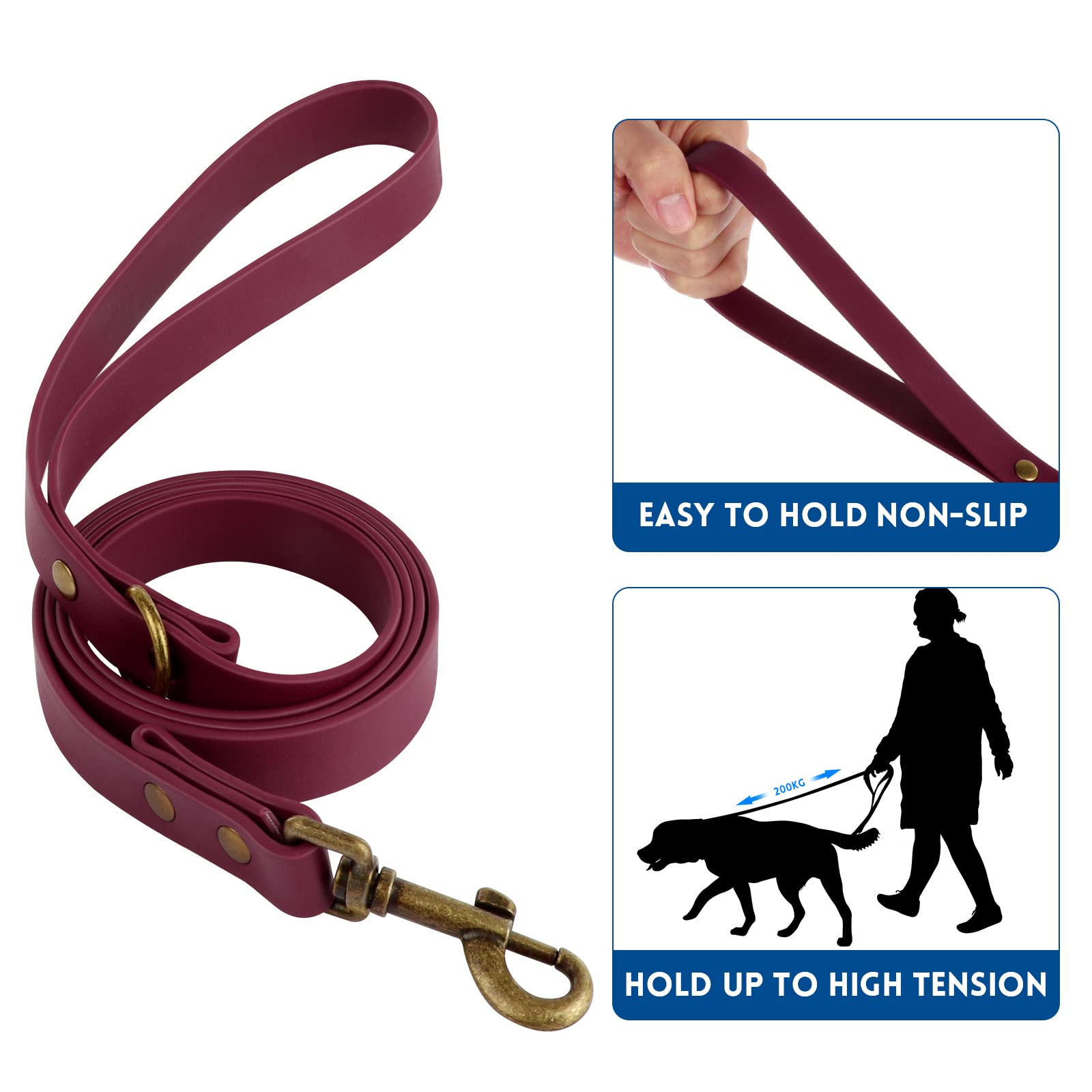 Etiqueta metálica en collar Wisedog para identificación rápida