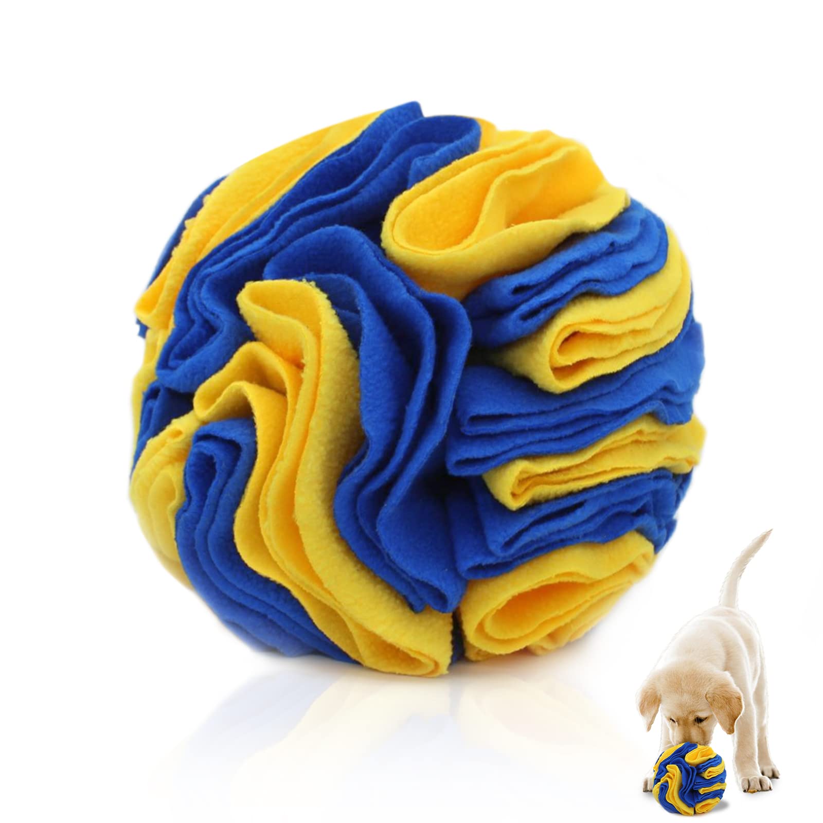 WishLotus bola de olfato amarilla suave para juego diario