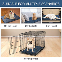 Cama Wittop para perro con diseño de doble cara para todas las estaciones.
