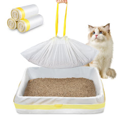 Bolsas jumbo para arenero WJXWHSWX, 37x18, gran capacidad para varios gatos