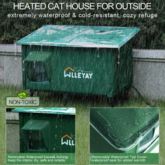WLLEYAY puerta-escape-casa-gato, acceso seguro ante peligros