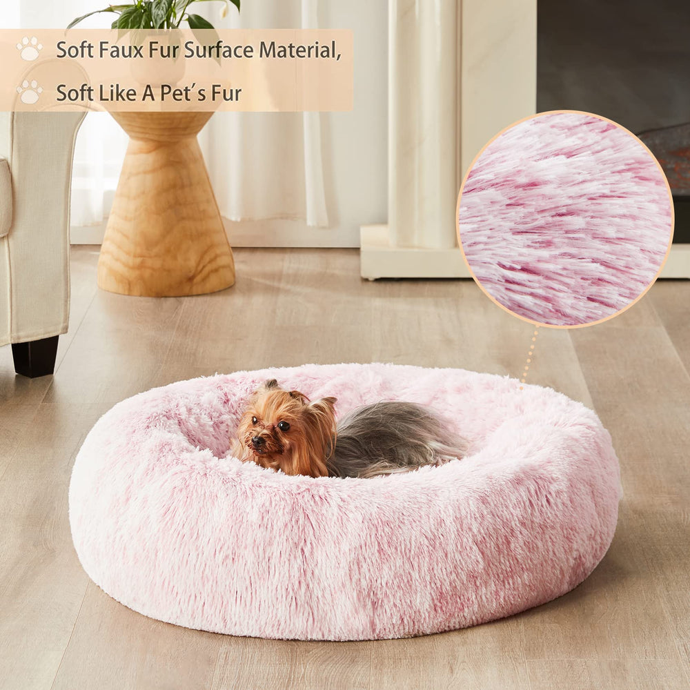 Cama WNPETHOME anillo-auto-caliente ofrece comodidad cálida para tu mascota.