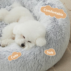 Cama antiestres WNPETHOME para perros, sensación calmante en siestas.