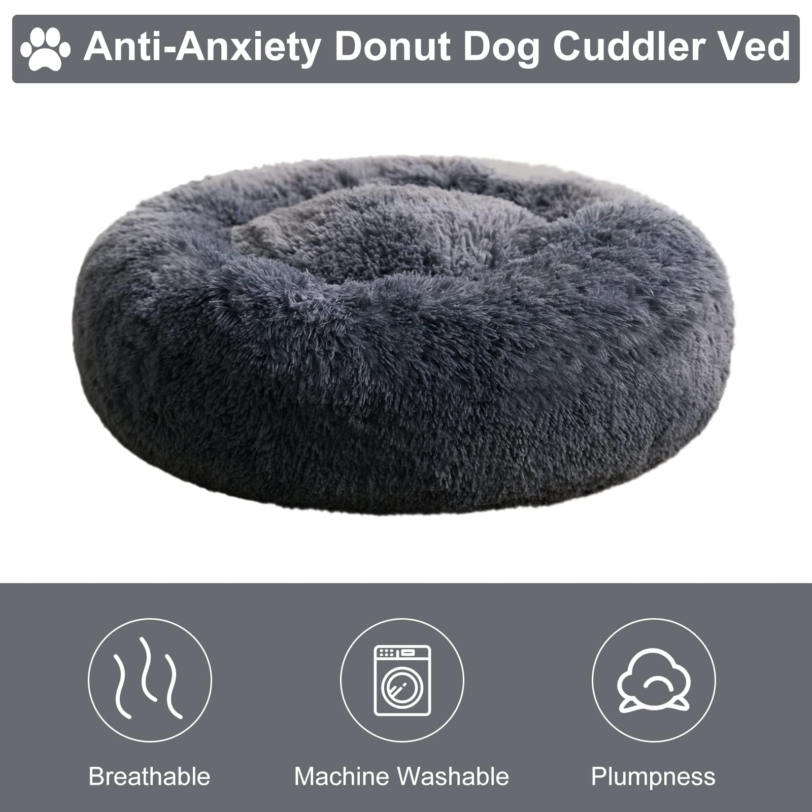 WNPETHOME cama perro lavable a máquina: limpieza fácil para uso diario.