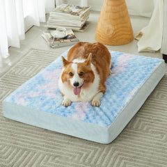 Cama ortopédica WNPETHOME para perros grandes con cubierta lavable para limpieza fácil