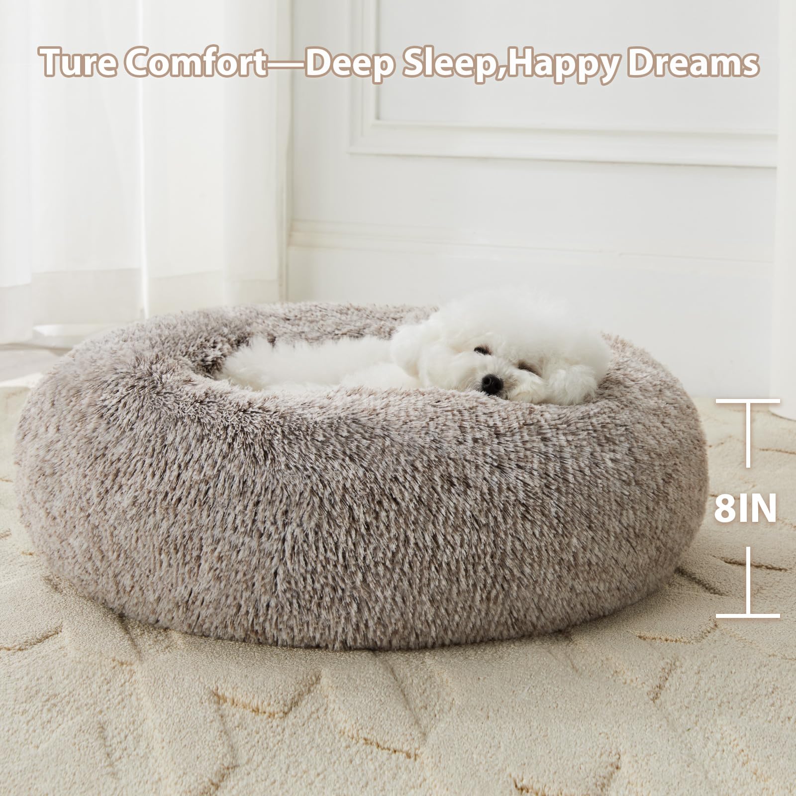 Cama para perro pequeño 20x20 WNPETHOME, ideal para tamaño pequeño.