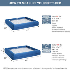 Base antideslizante mantiene estable la cama de tu perro.