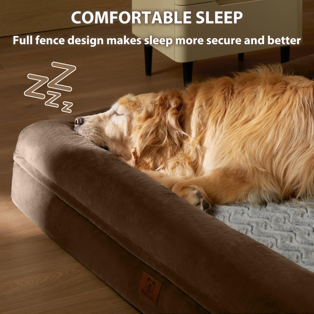 Funda lavable de WNPETHOME para cama XXXL facilita la limpieza.
