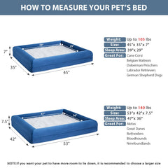 Base impermeable y antideslizante de WNPETHOME XXL para uso seguro en casa.