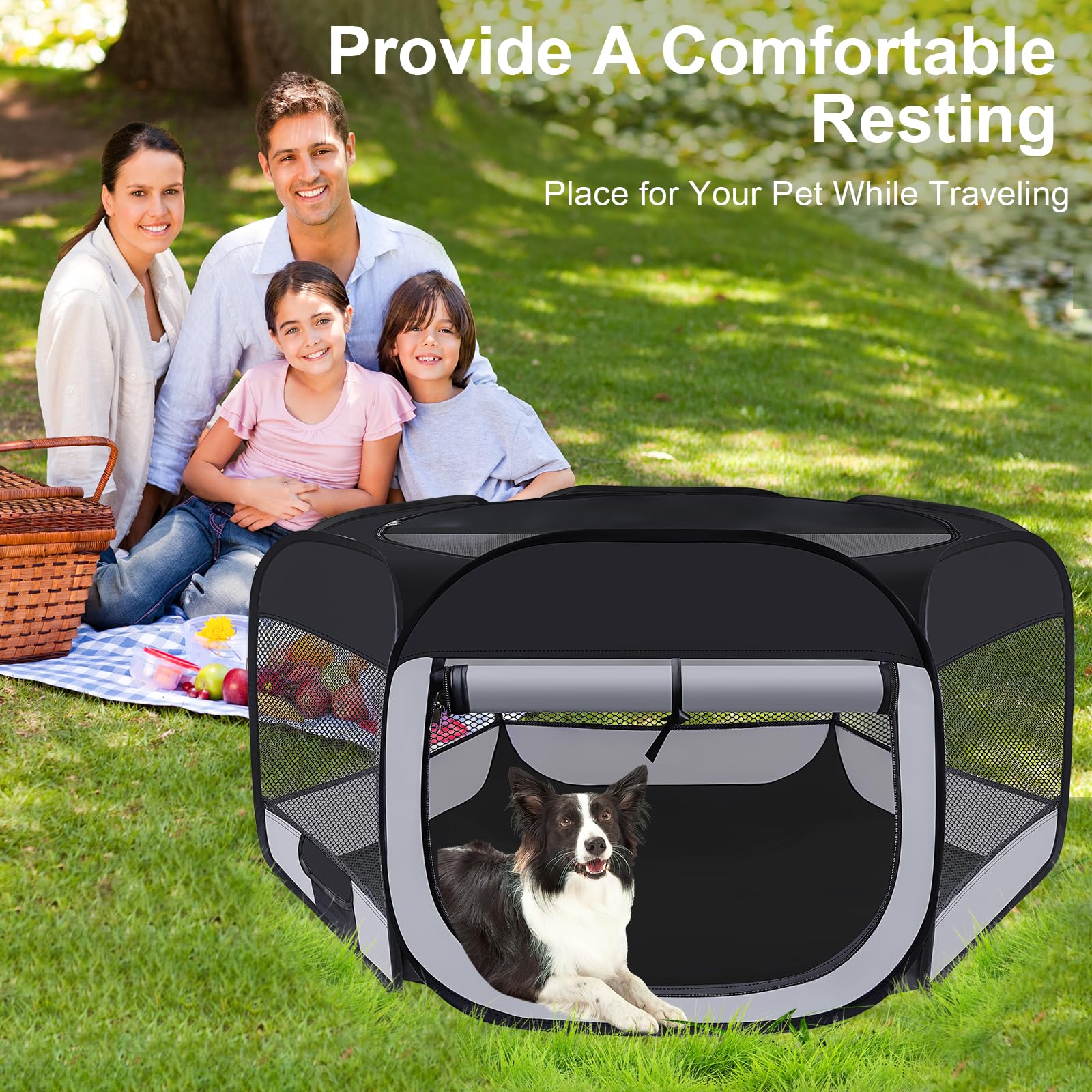 Bolsa de transporte incluida para llevar el corral Wn's Day.
