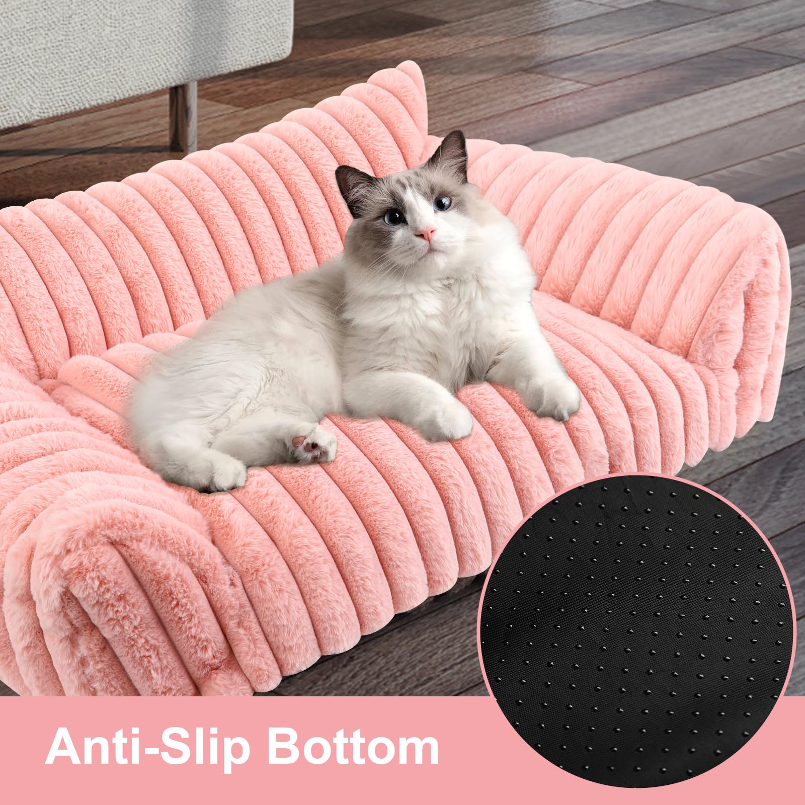 Diseño con confort para la cama de gato Wn's Day con soporte suave.