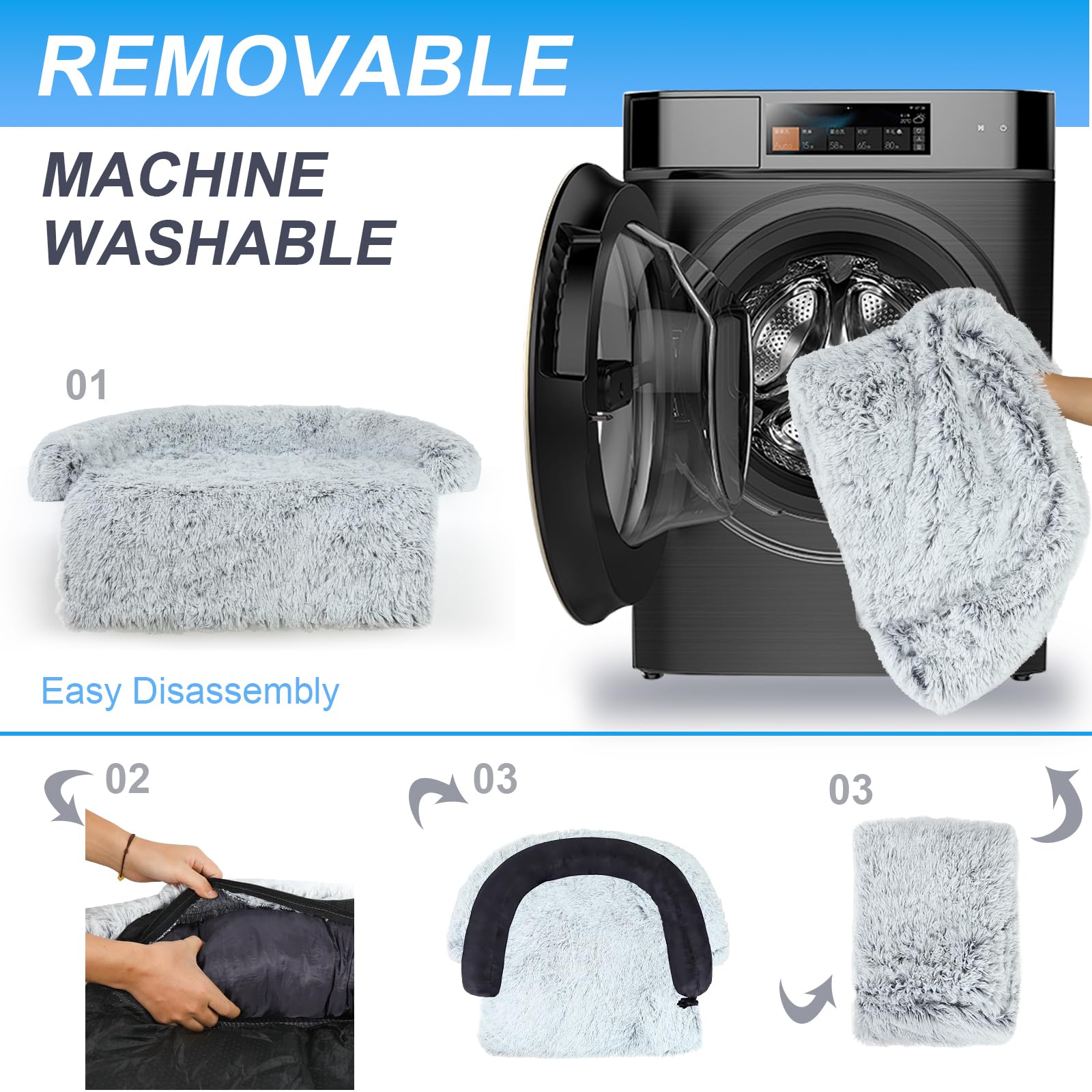 Wn's Day protector-impermeable-sofa: protege muebles de pelo y manchas